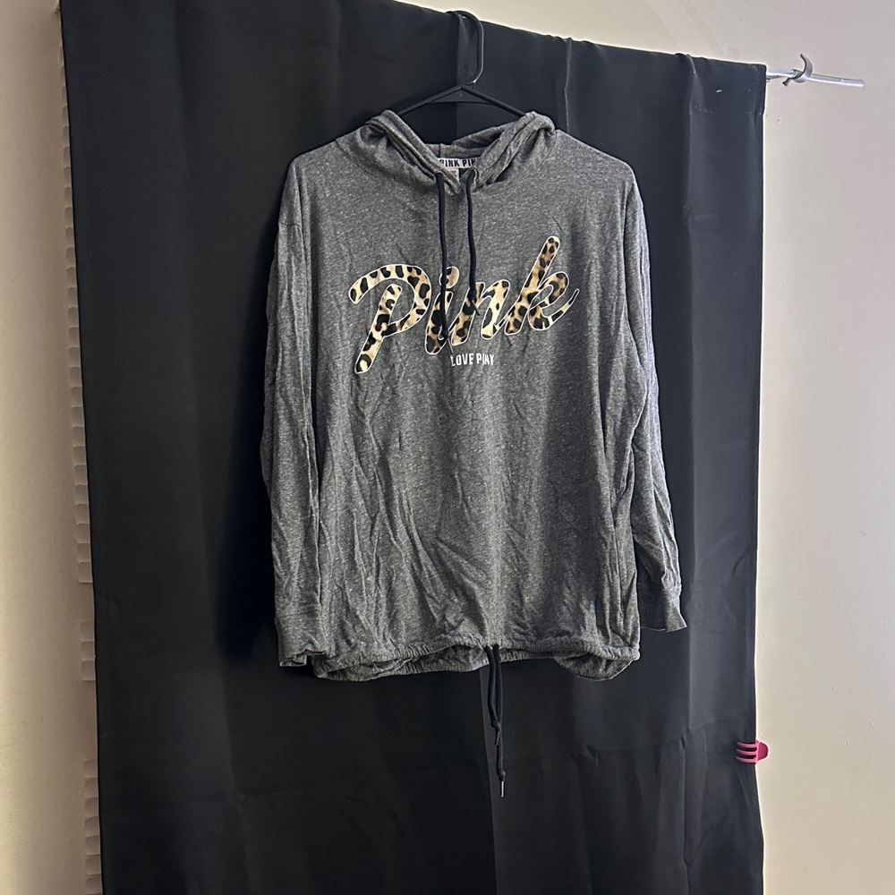 Victoria's Secret Pink Gray Hoodie